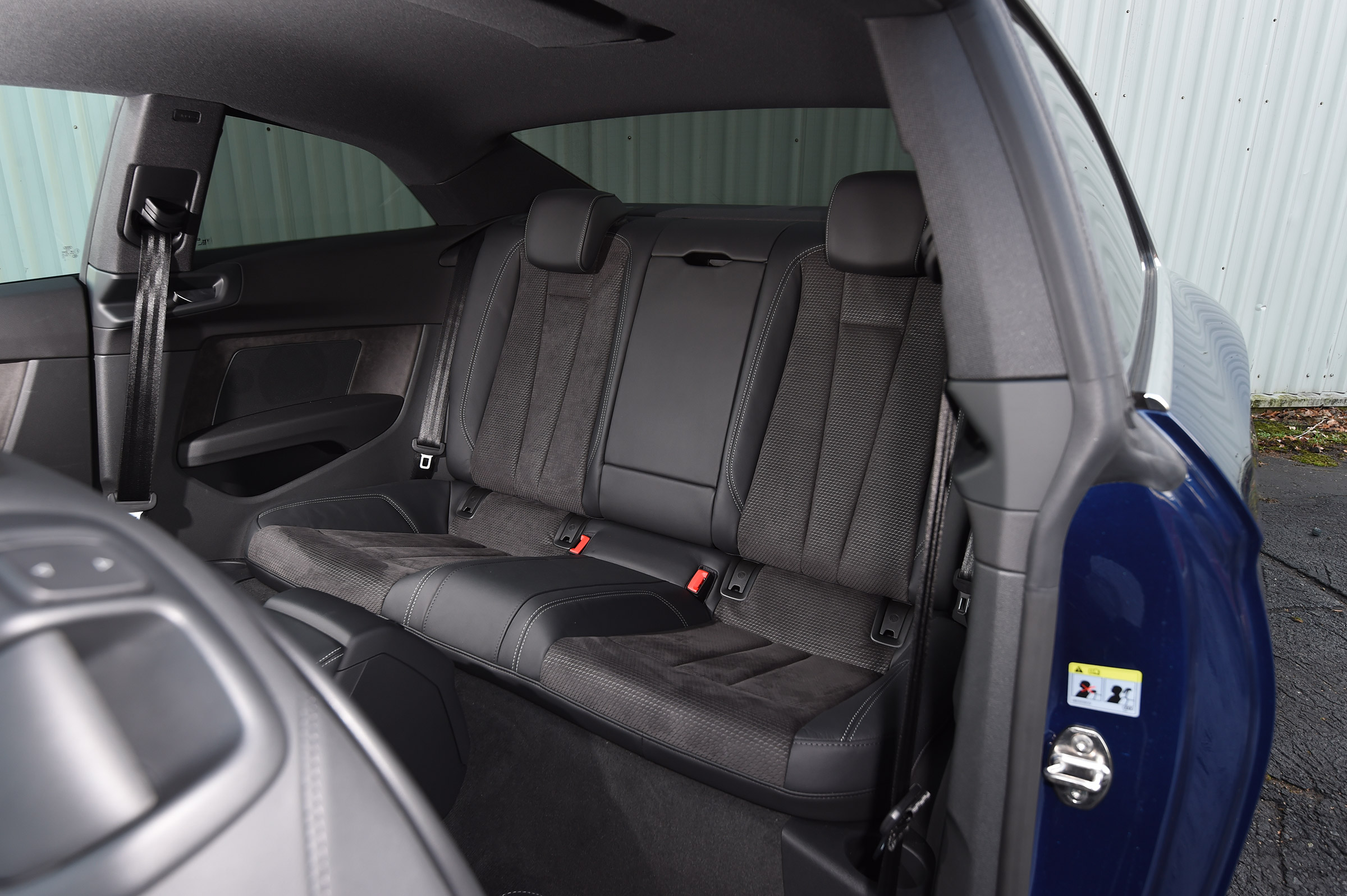Audi A5 - rear seats