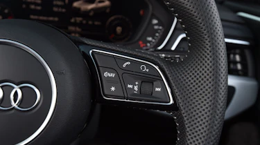 Audi A5 - steering wheel detail