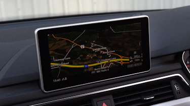 Audi A5 - sat-nav
