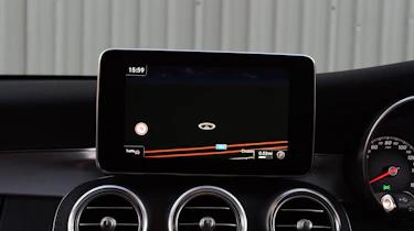 Mercedes C-Class Coupe - sat-nav