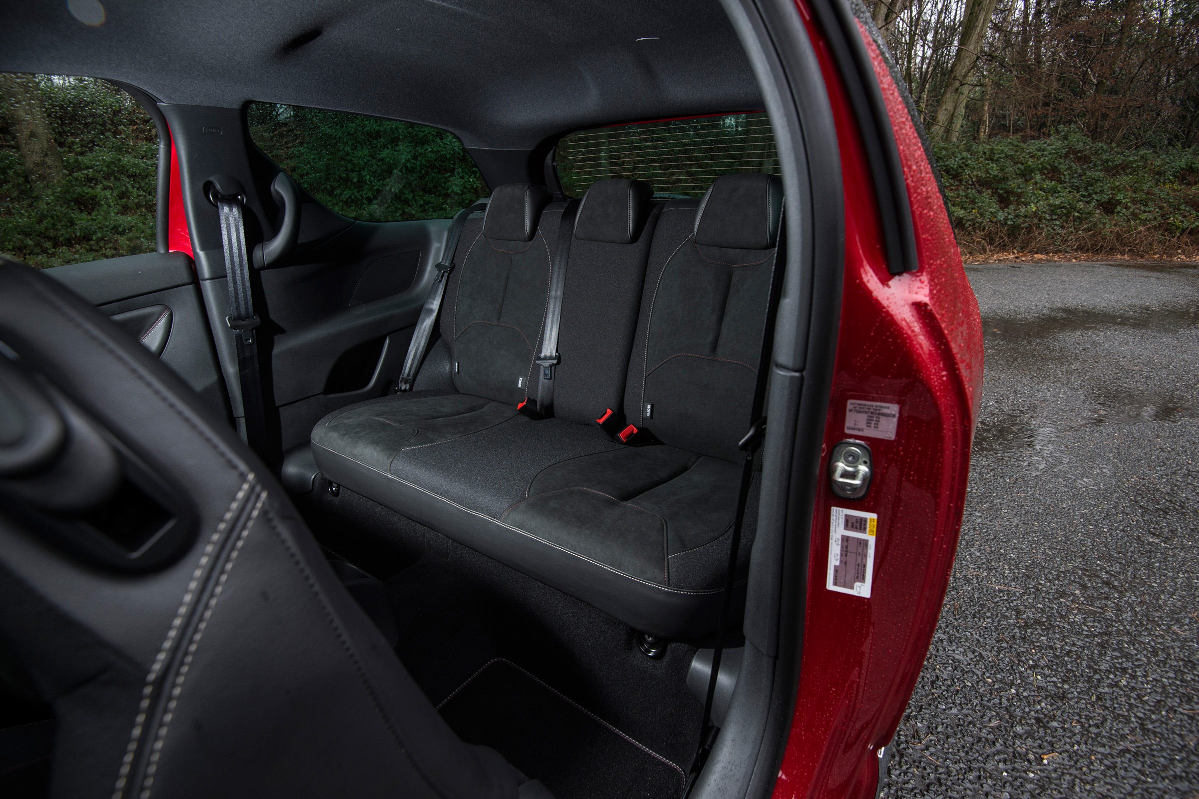 DS 3 Performance Line 2017 - rear seats