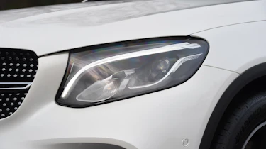 Mercedes GLC Coupe - front light detail