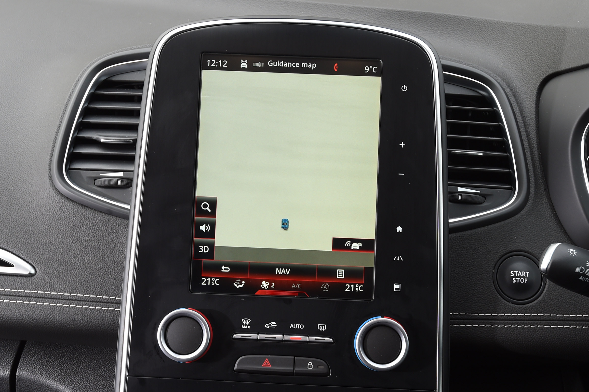 Renault Scenic - sat-nav