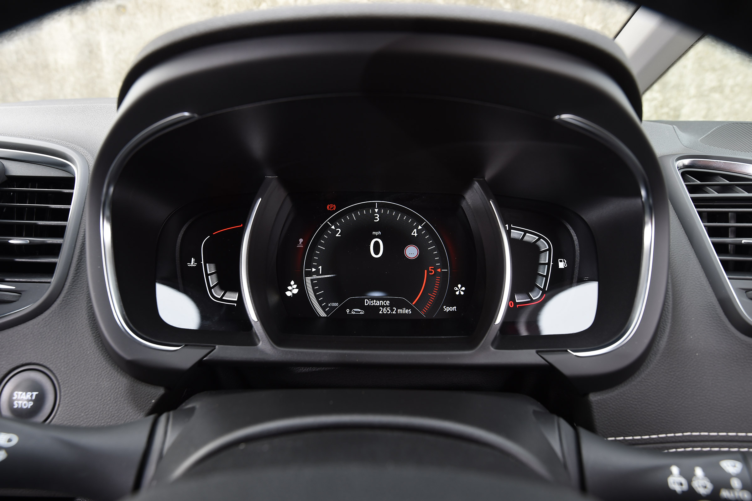 Renault Scenic - dials