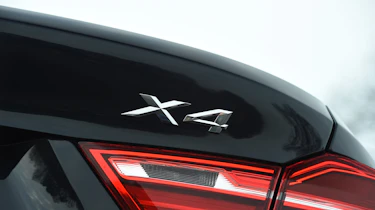 BMW X4 - rear badge