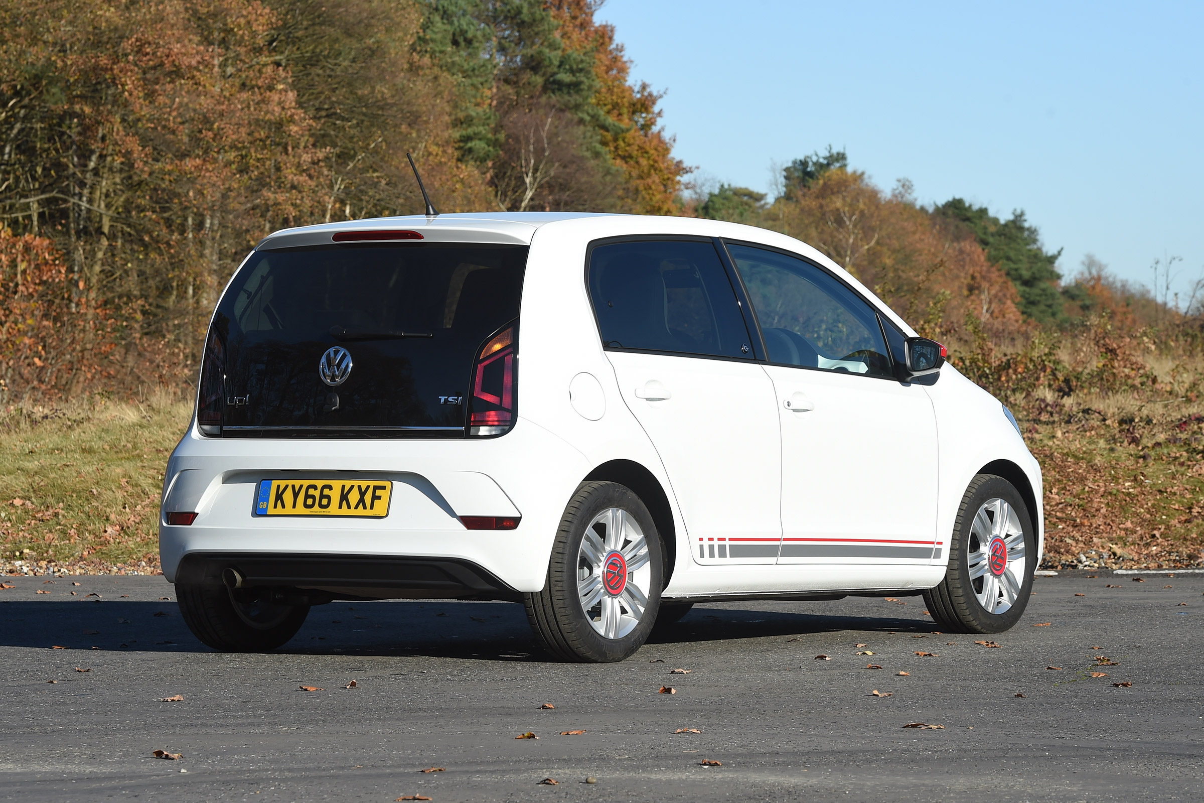 Volkswagen up! 1.0 TSI petrol - rear static