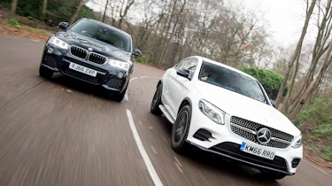 Mercedes GLC Coupe vs BMW X4 - head-to-head