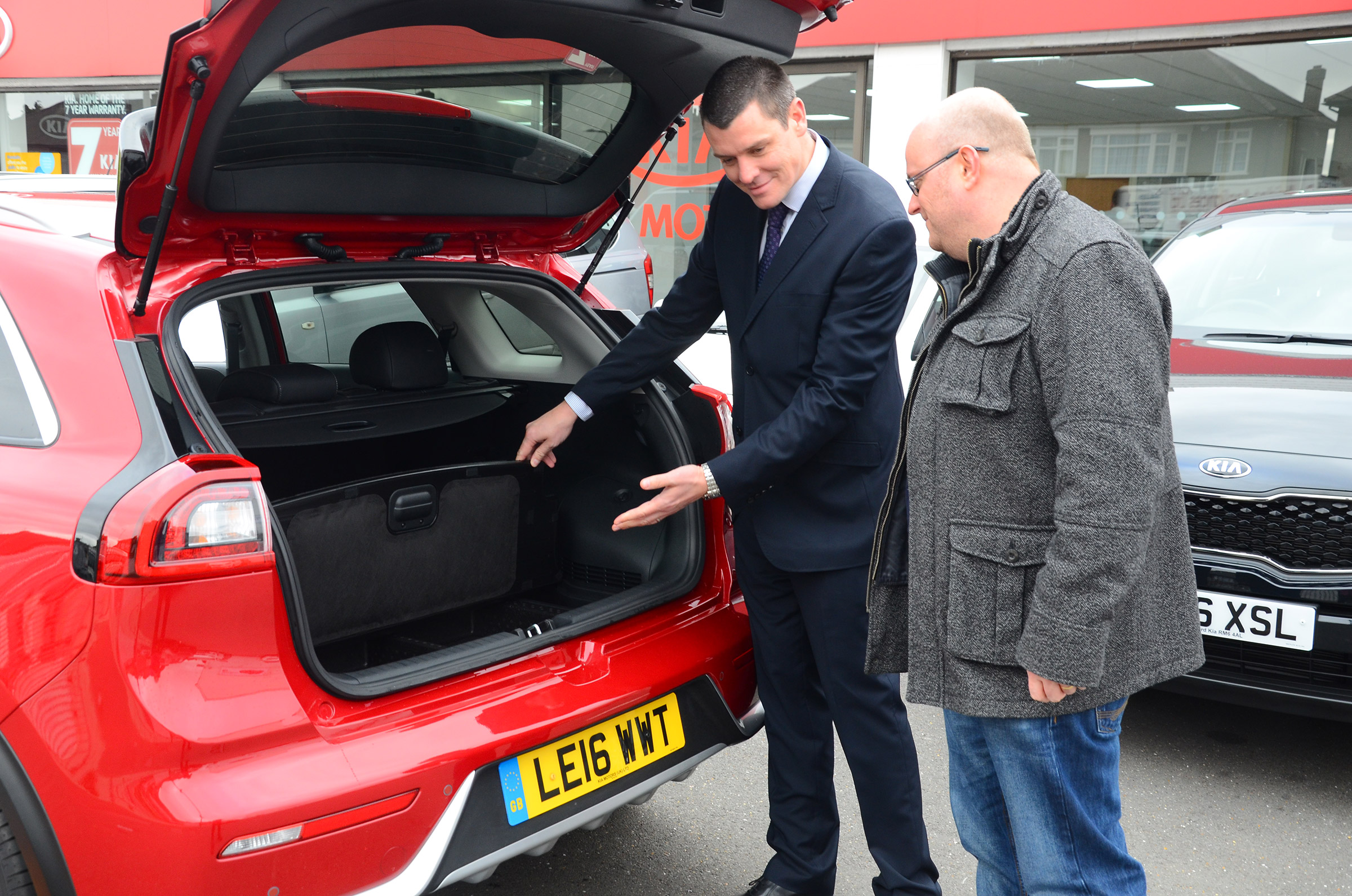 Kia Niro long-term - first report boot