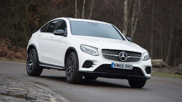Mercedes GLC Coupe - front cornering