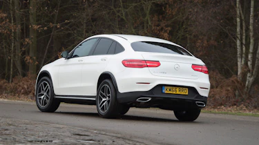 Mercedes GLC Coupe - rear cornering