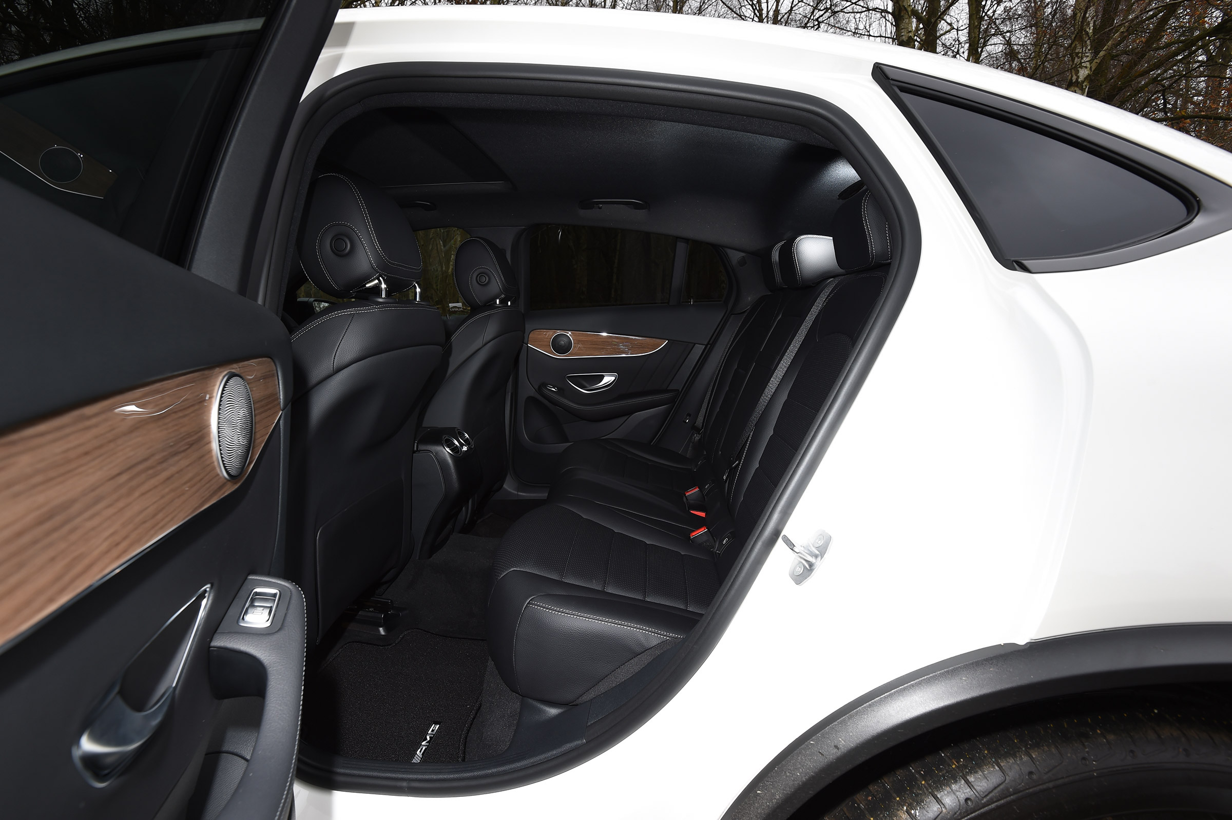Mercedes GLC Coupe - rear seats