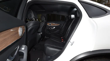 Mercedes GLC Coupe - rear seats