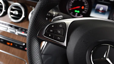 Mercedes GLC Coupe - steering wheel detail