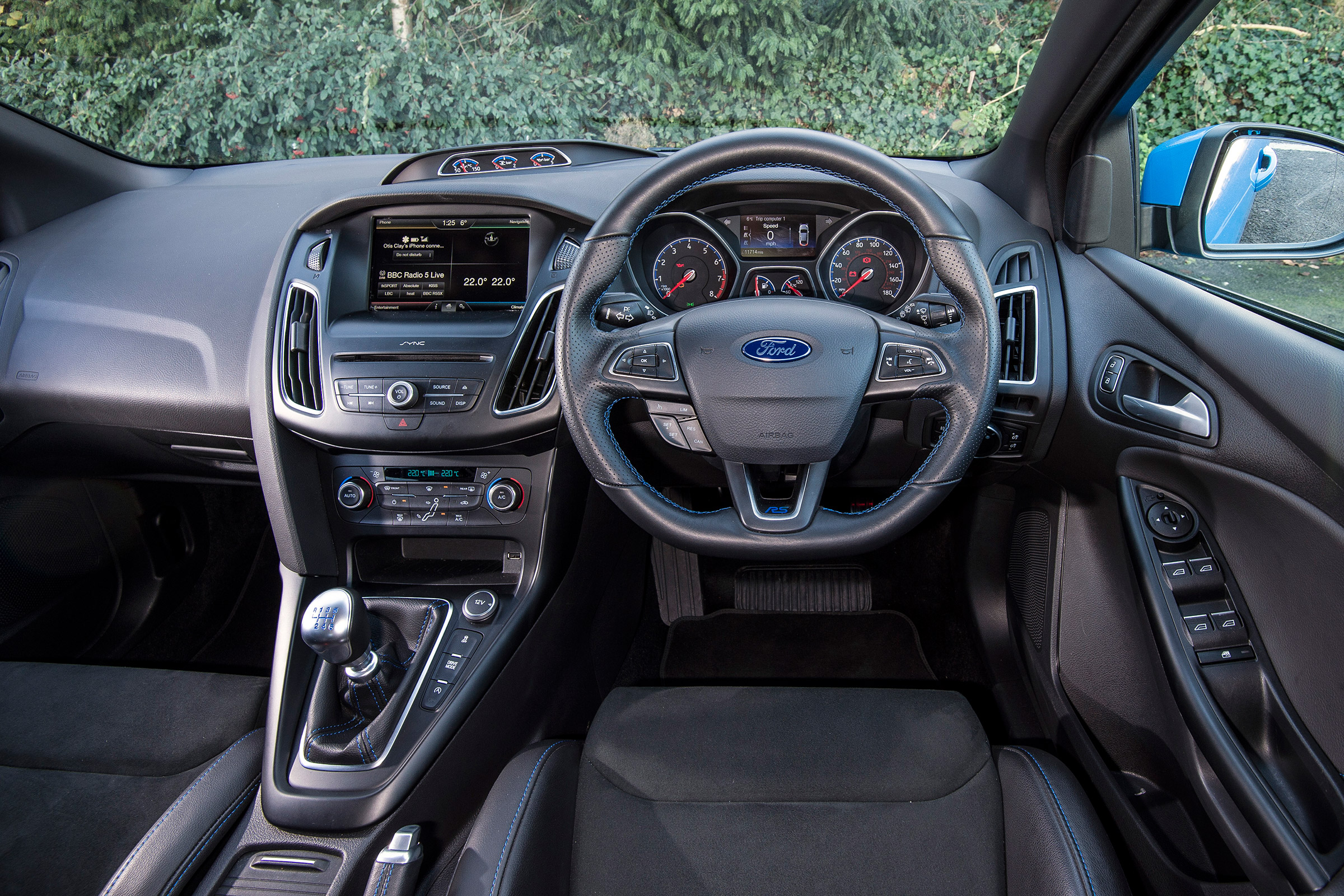 Ford Focus RS Mountune - dash