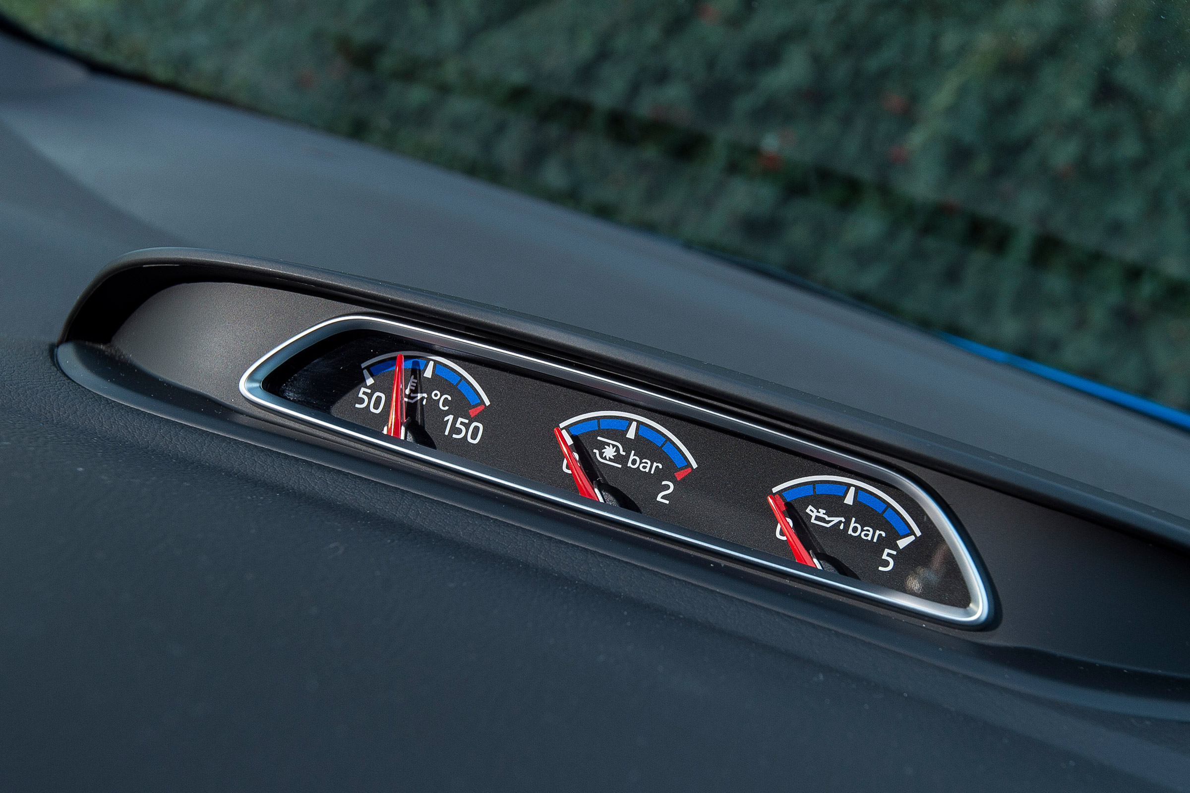 Ford Focus RS Mountune - gauges