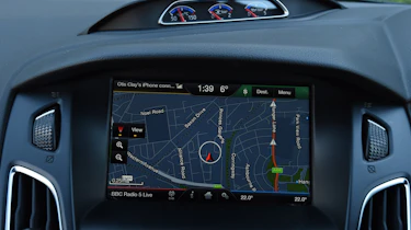 Ford Focus RS Mountune - sat-nav