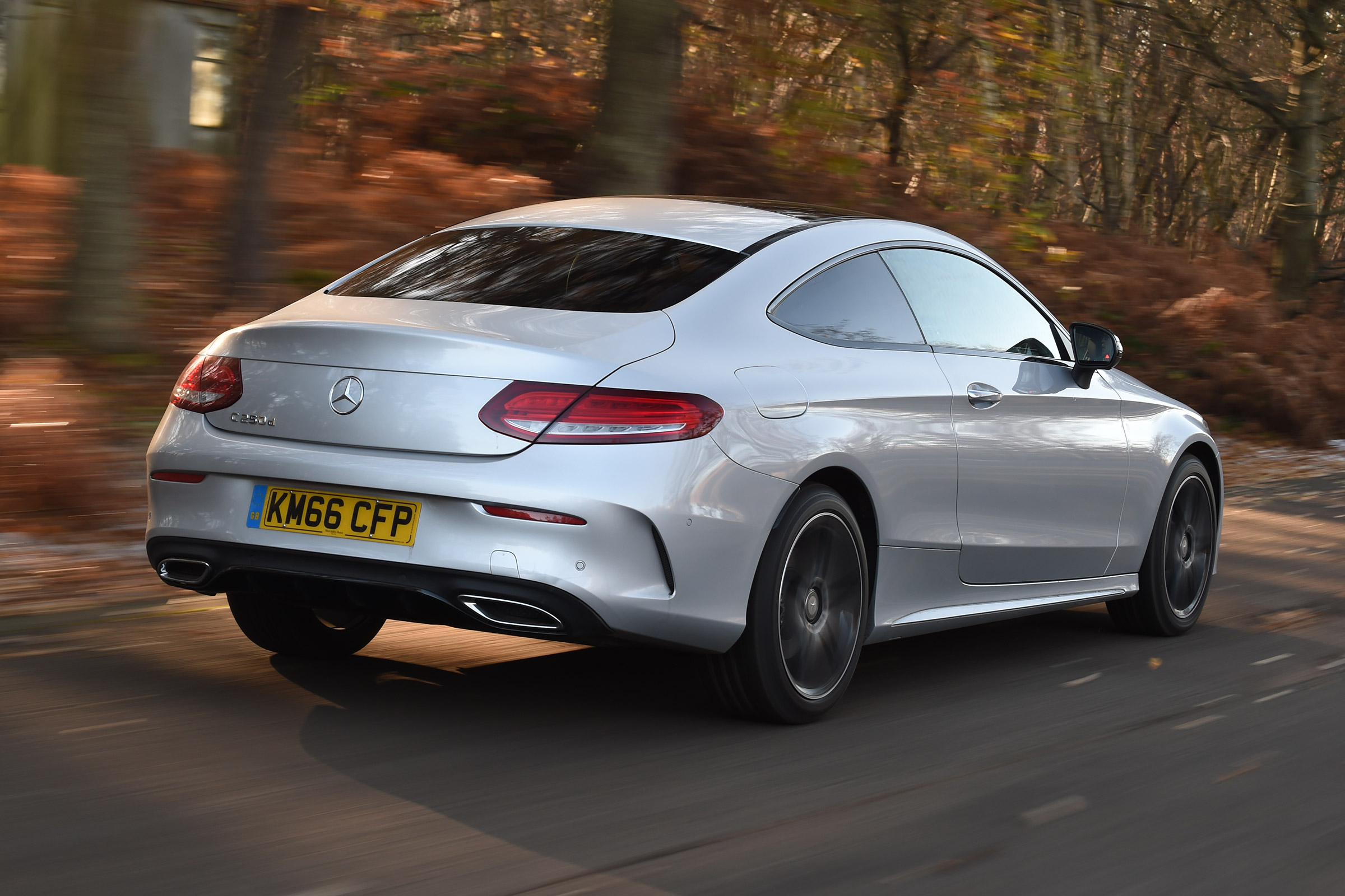 Mercedes C-Class Coupe - rear