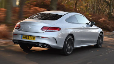 Mercedes C-Class Coupe - rear
