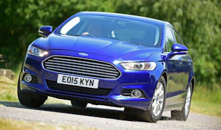 Ford Mondeo - front blue