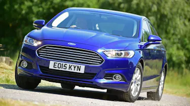 Ford Mondeo - front blue