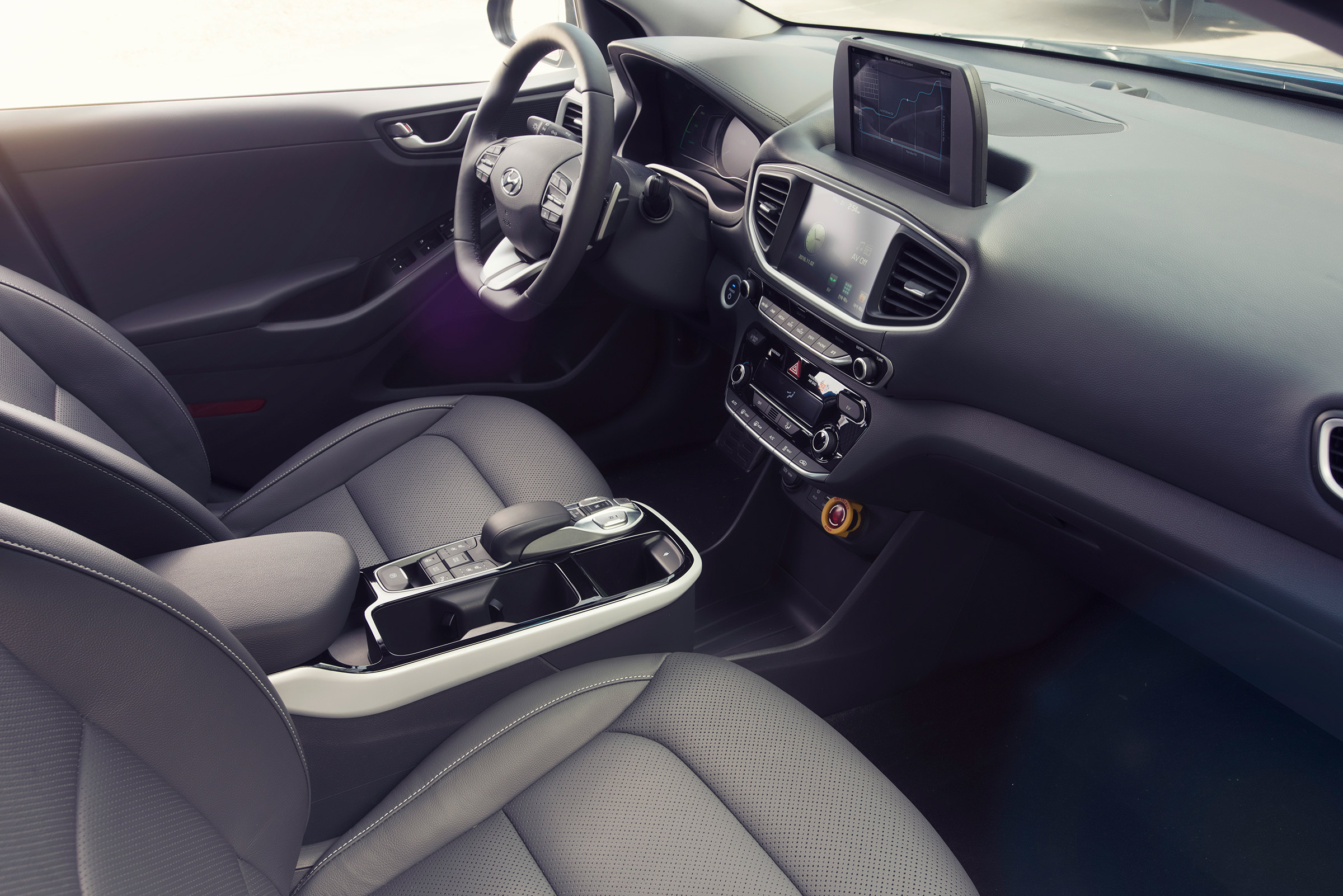Hyundai Ioniq autonomous - interior