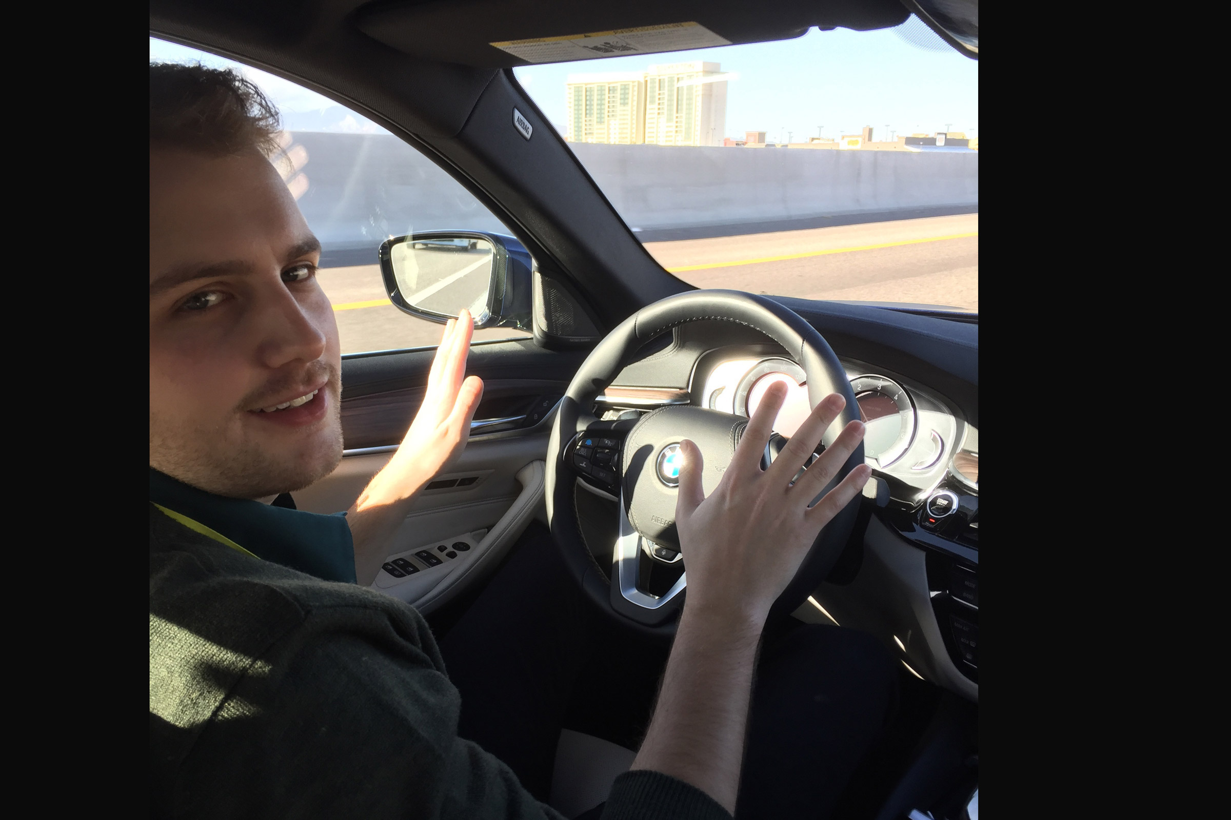 BMW 5 Series Personal CoPilot autonomous prototype joe Finnerty