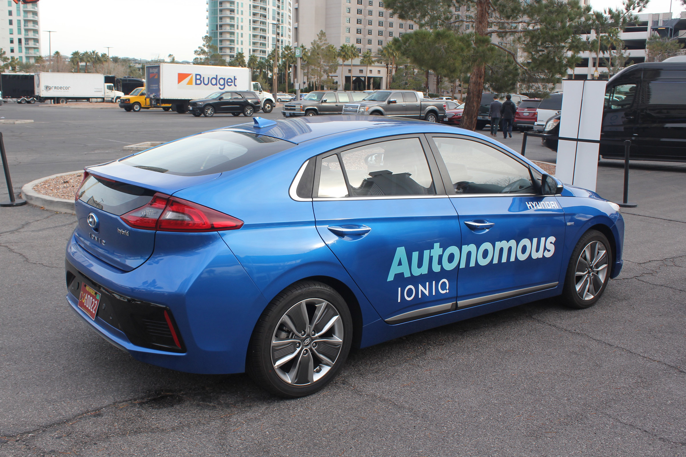 Hyundai Ioniq Autonomous - rear