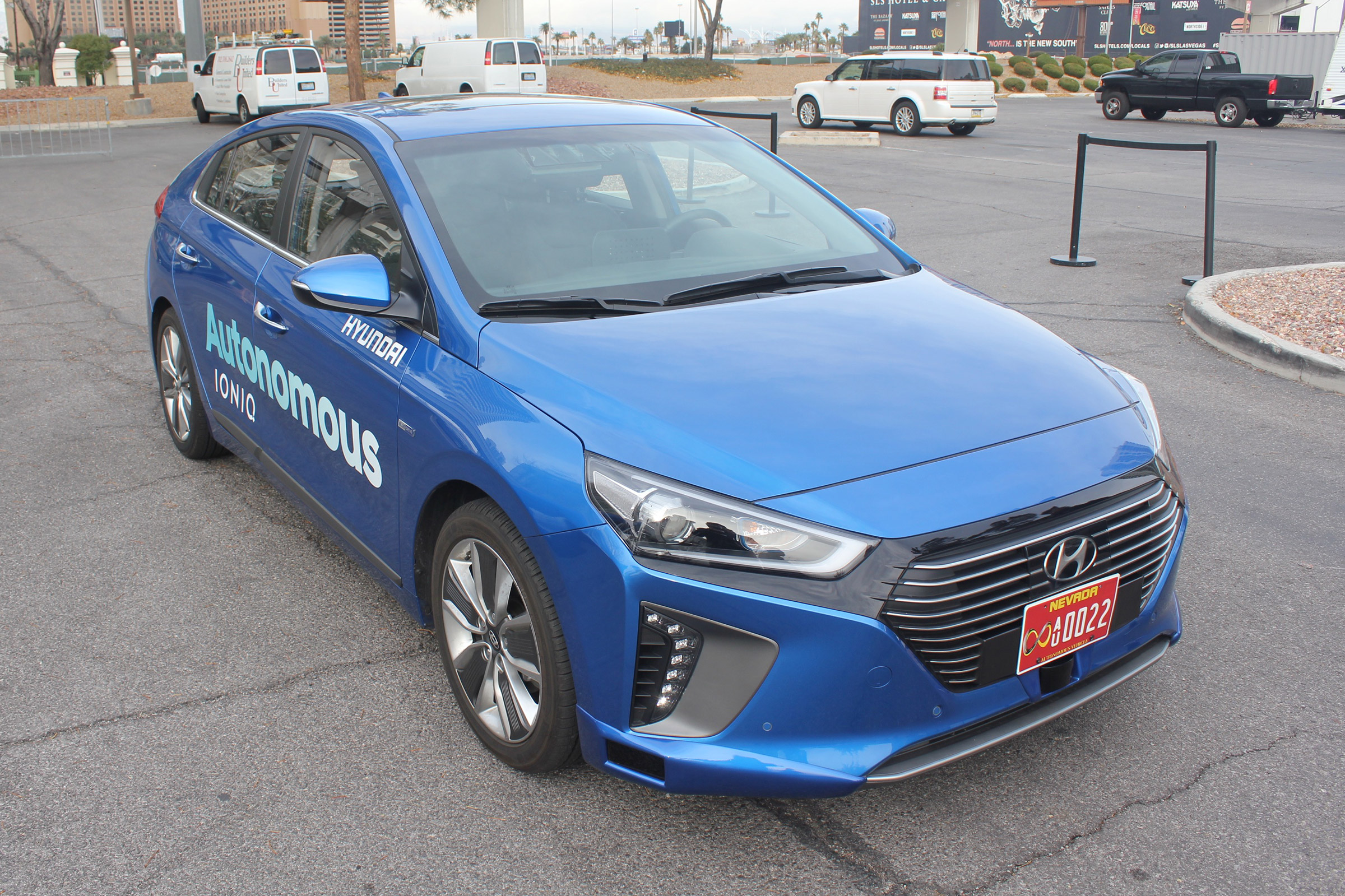 Hyundai Ioniq Autonomous - front static