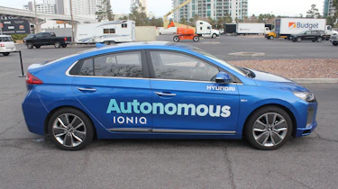 Hyundai Ioniq Autonomous - side