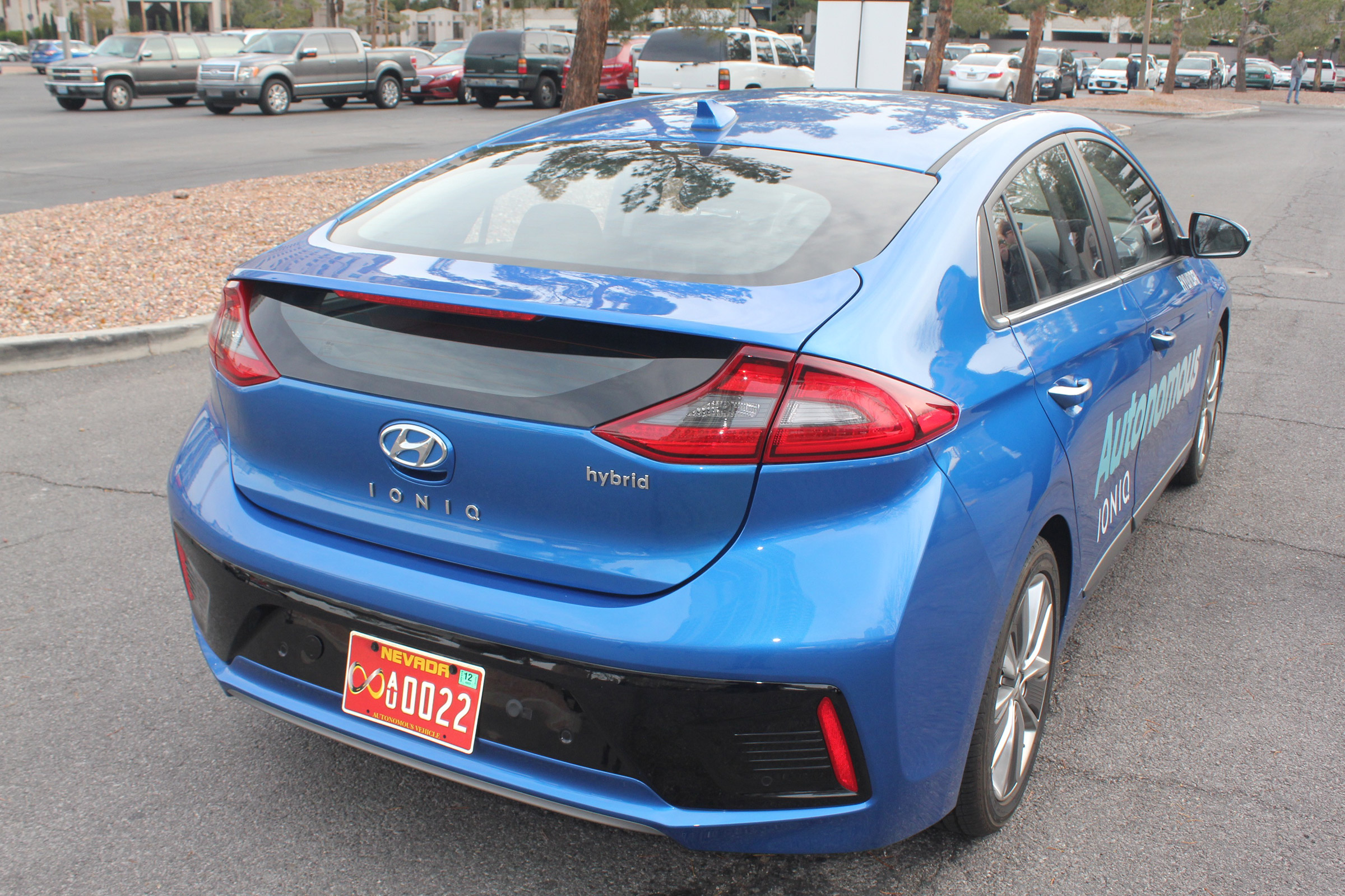 Hyundai Ioniq Autonomous - rear/side