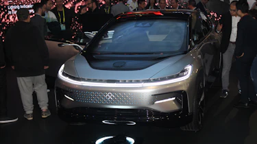 Faraday Future CES 2017 nose