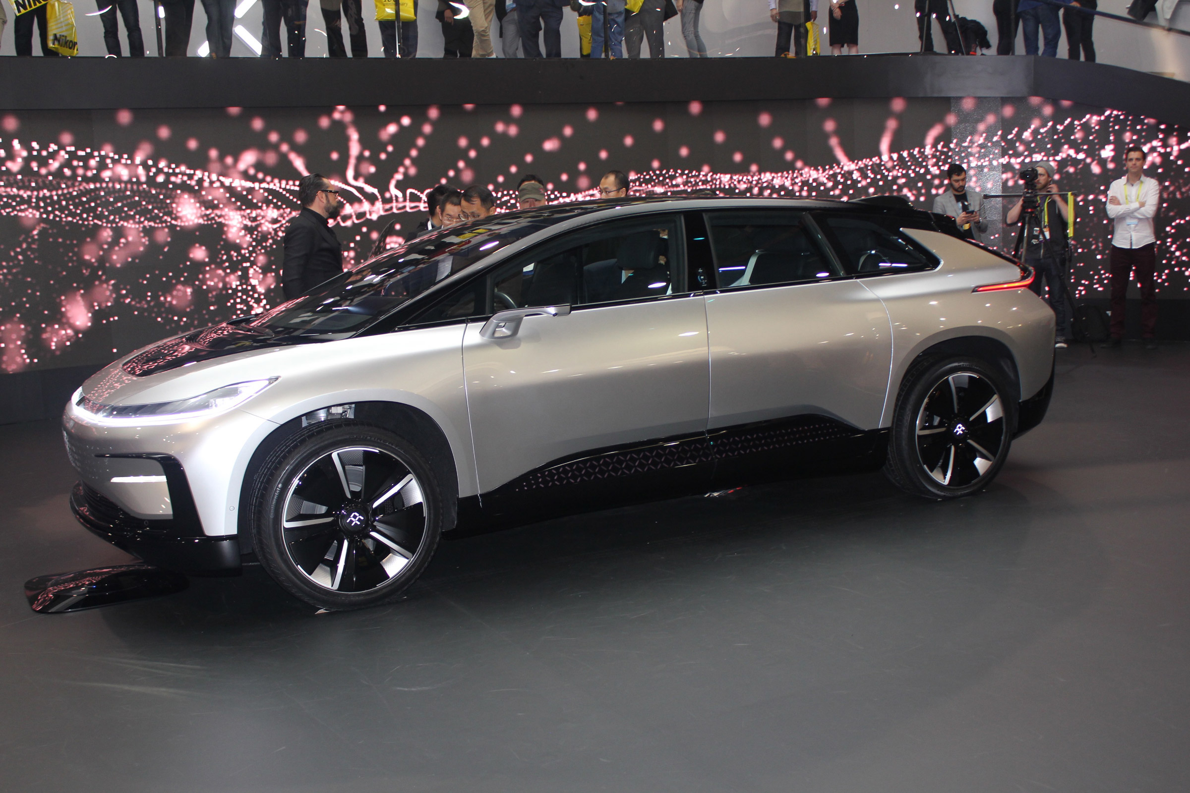 Faraday Future CES 2017 front