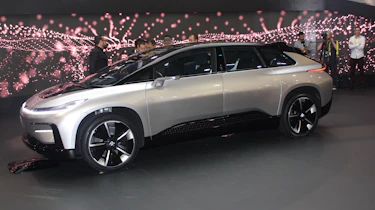 Faraday Future CES 2017 front
