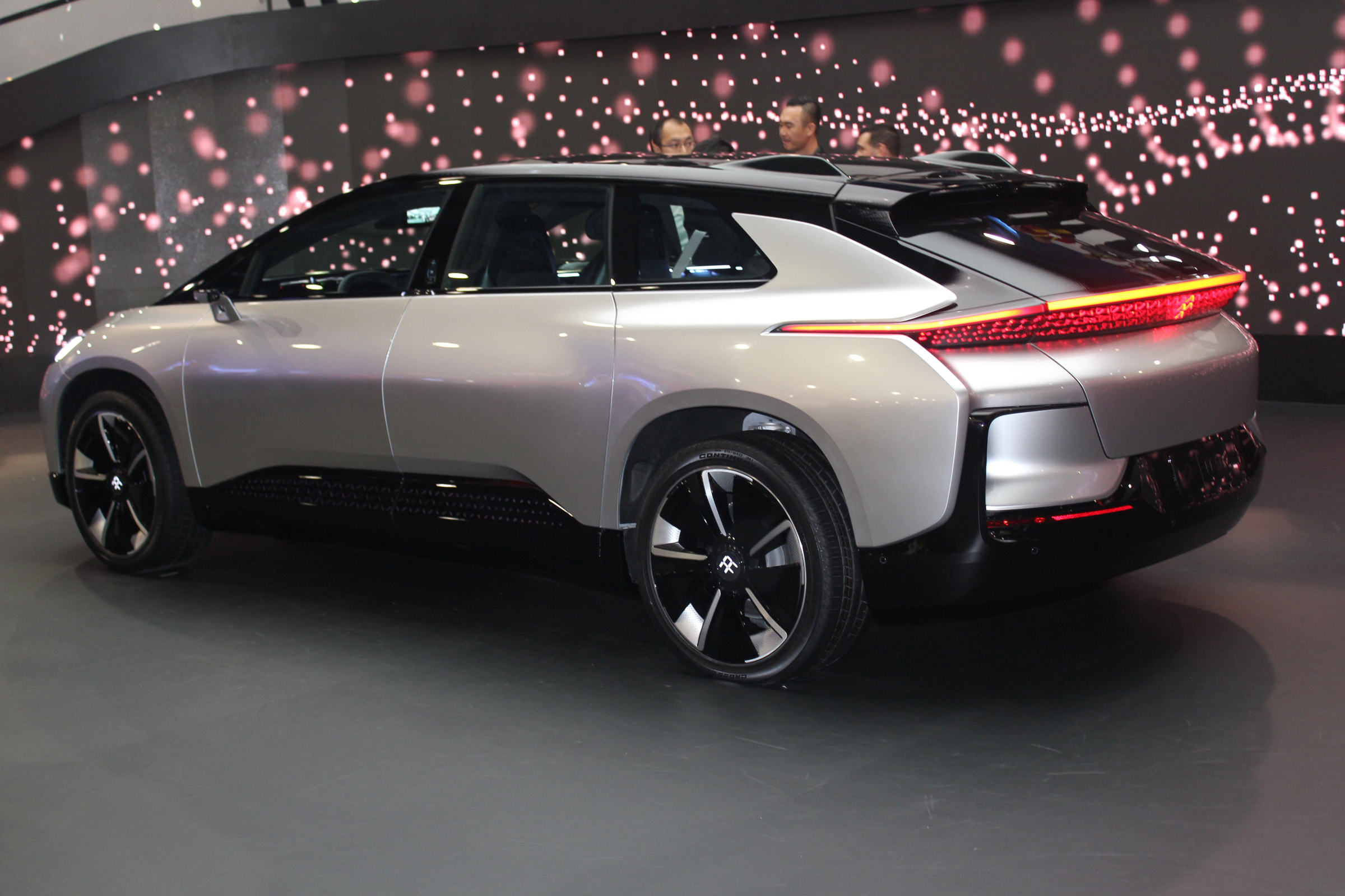 Faraday Future CES 2017 rear