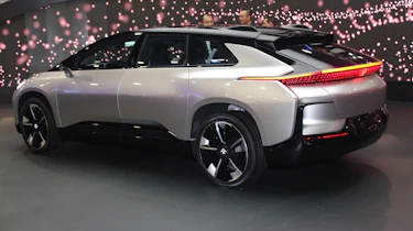 Faraday Future CES 2017 rear