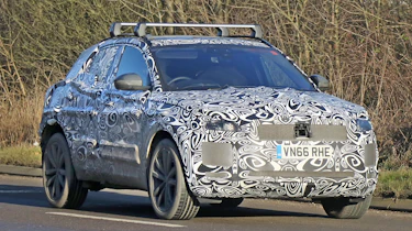 Jaguar E-Pace spy front