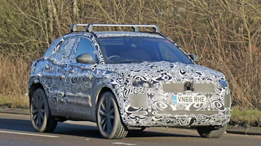 Jaguar E-Pace spy front