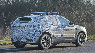 Jaguar E-Pace spy rear