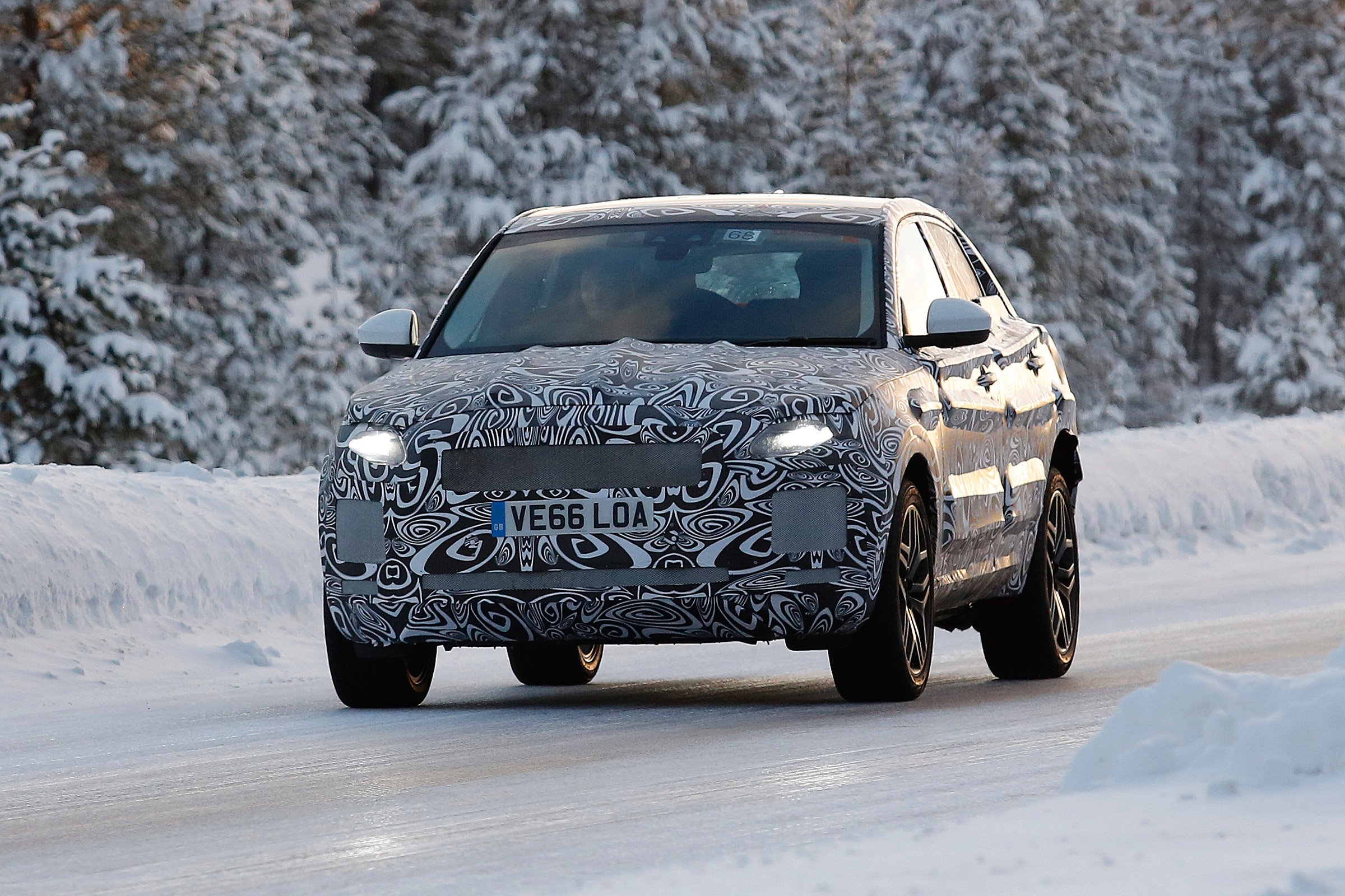 baby Jaguar F-Pace front