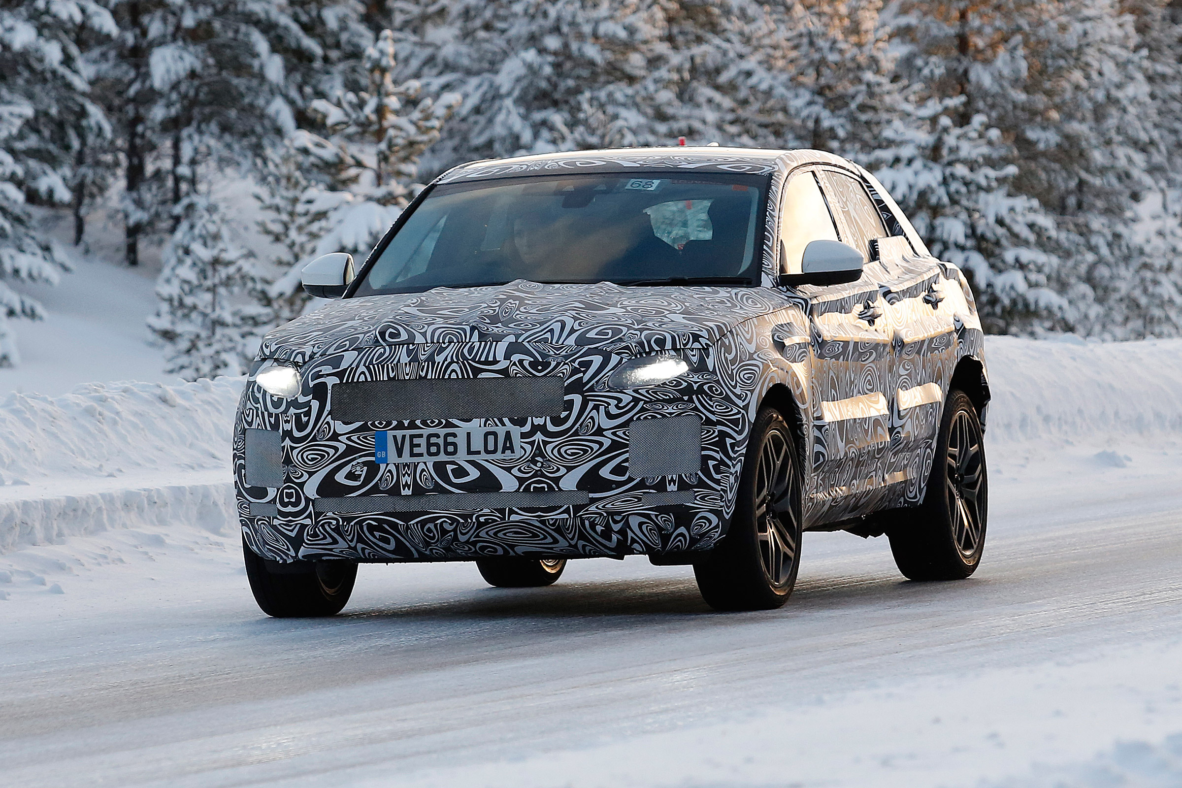 baby Jaguar F-Pace front