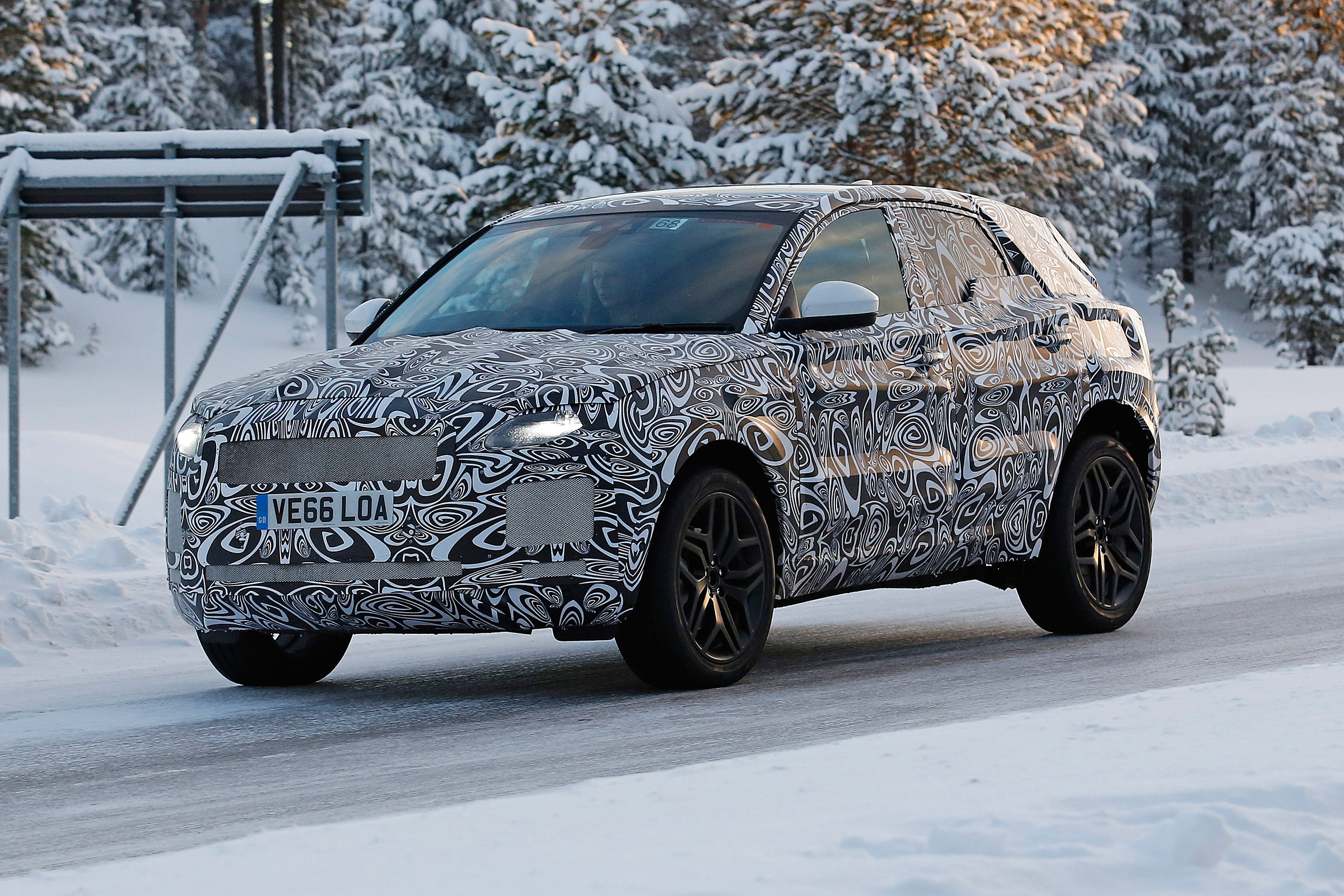 baby Jaguar F-Pace front