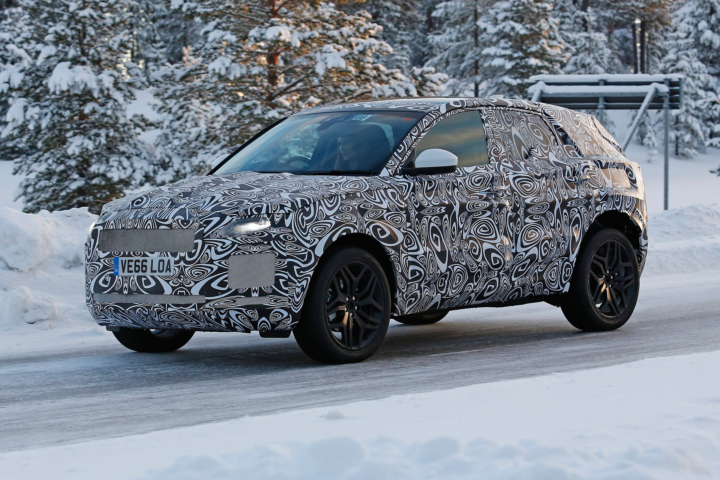 baby Jaguar F-Pace front