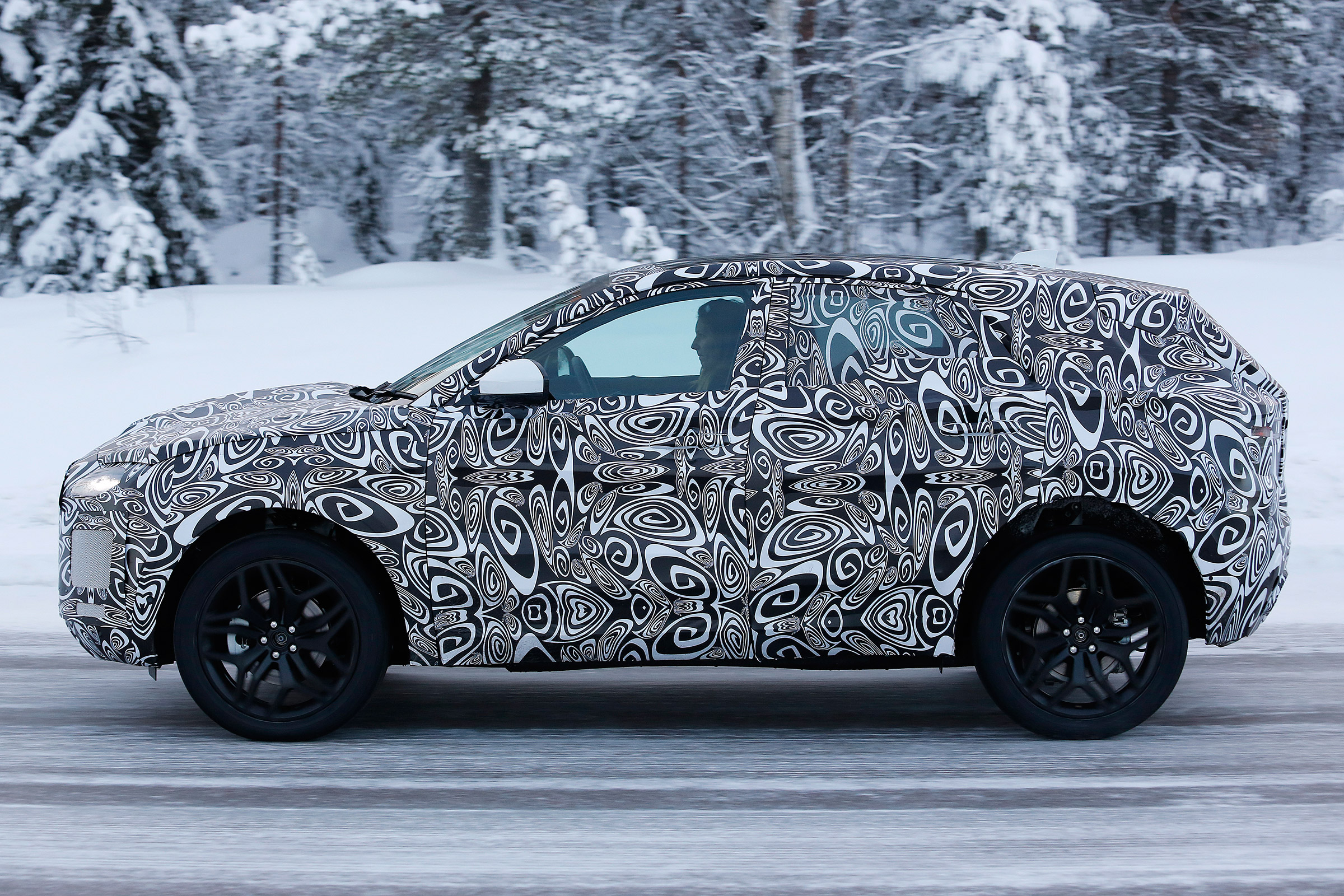 baby Jaguar F-Pace side