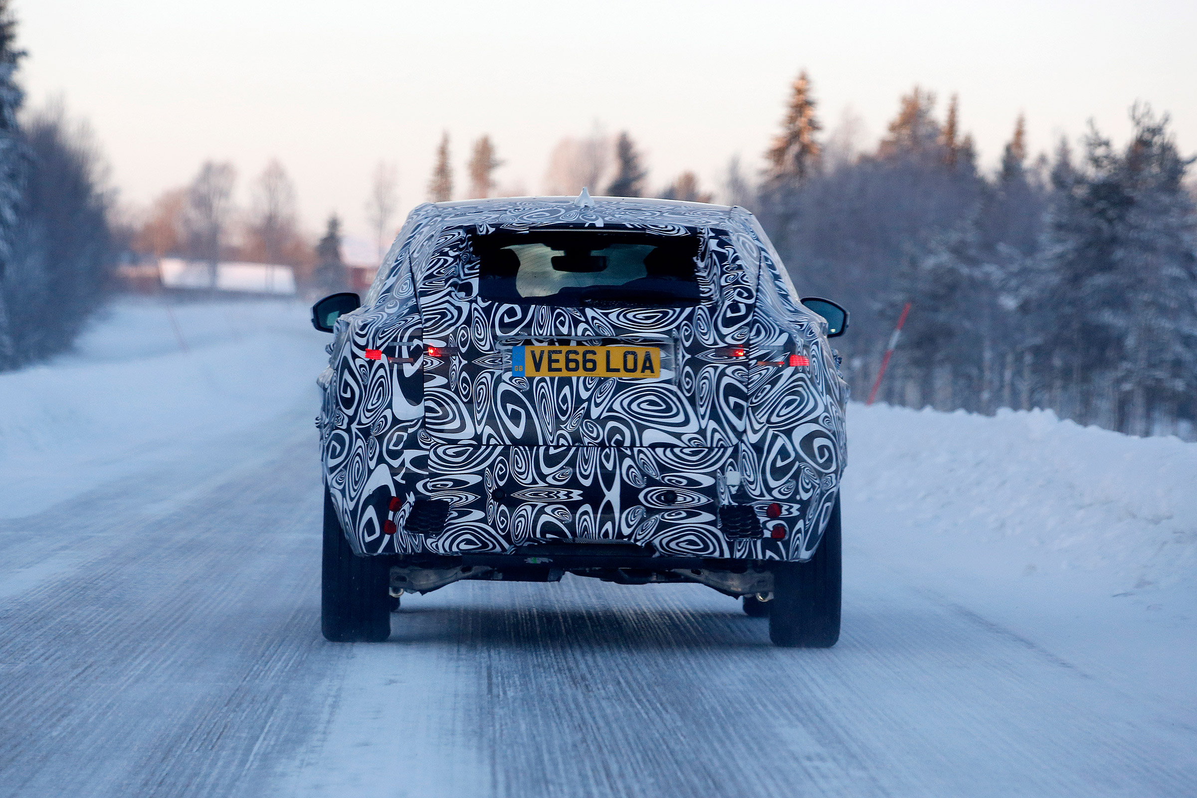 baby Jaguar F-Pace rear