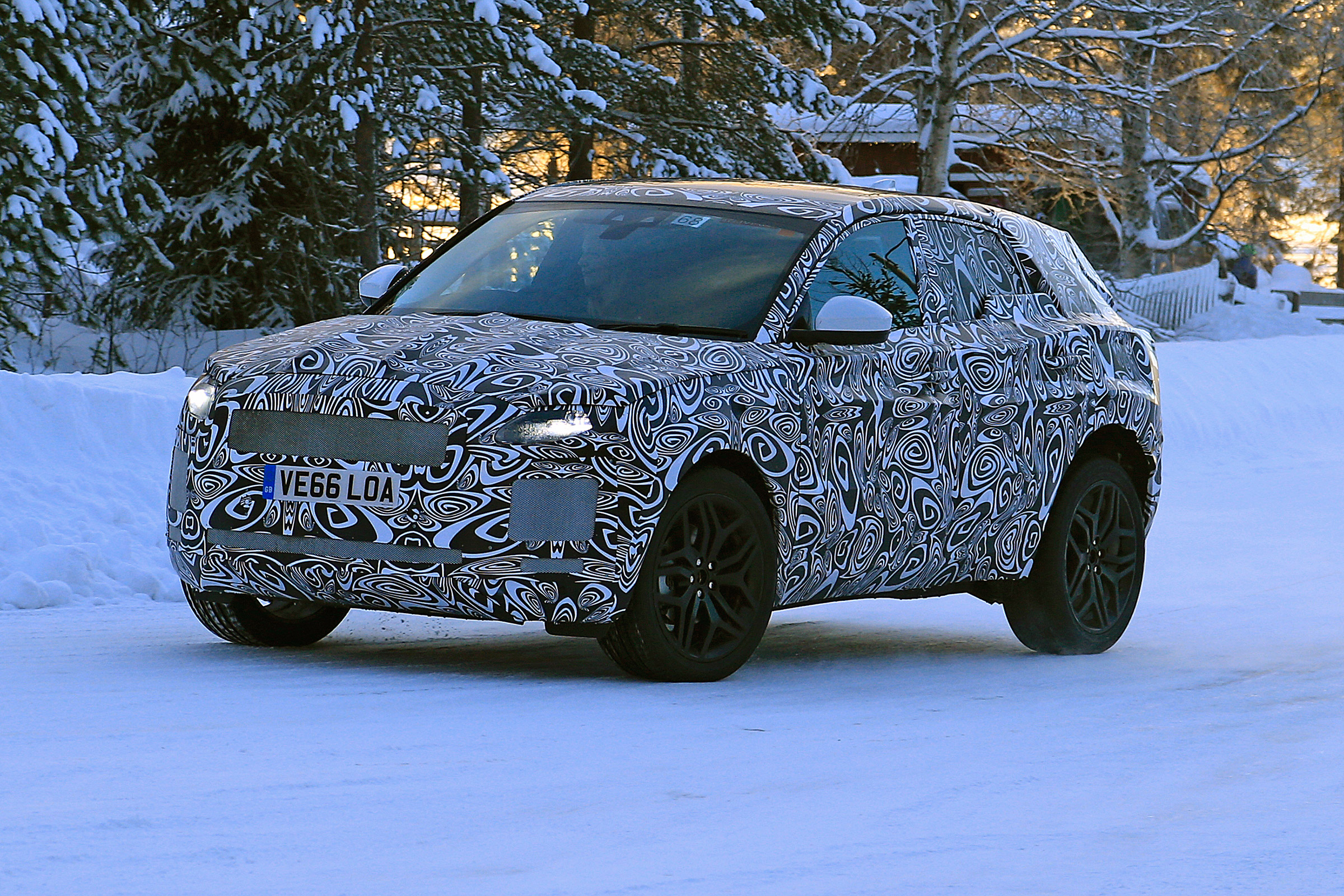 baby Jaguar F-Pace side/front