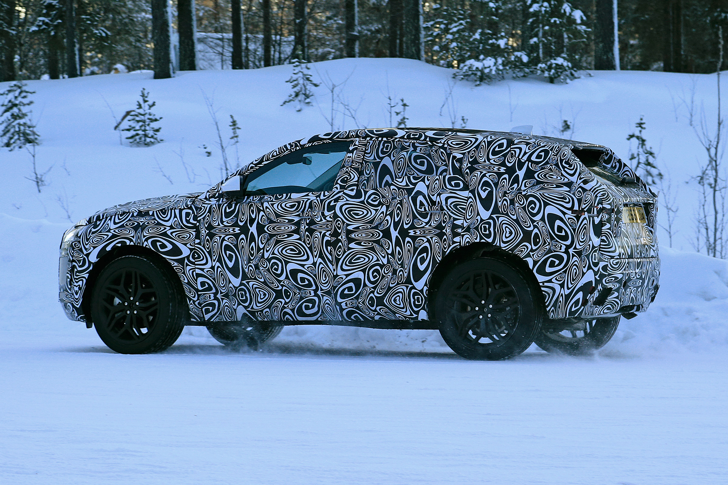 baby Jaguar F-Pace side