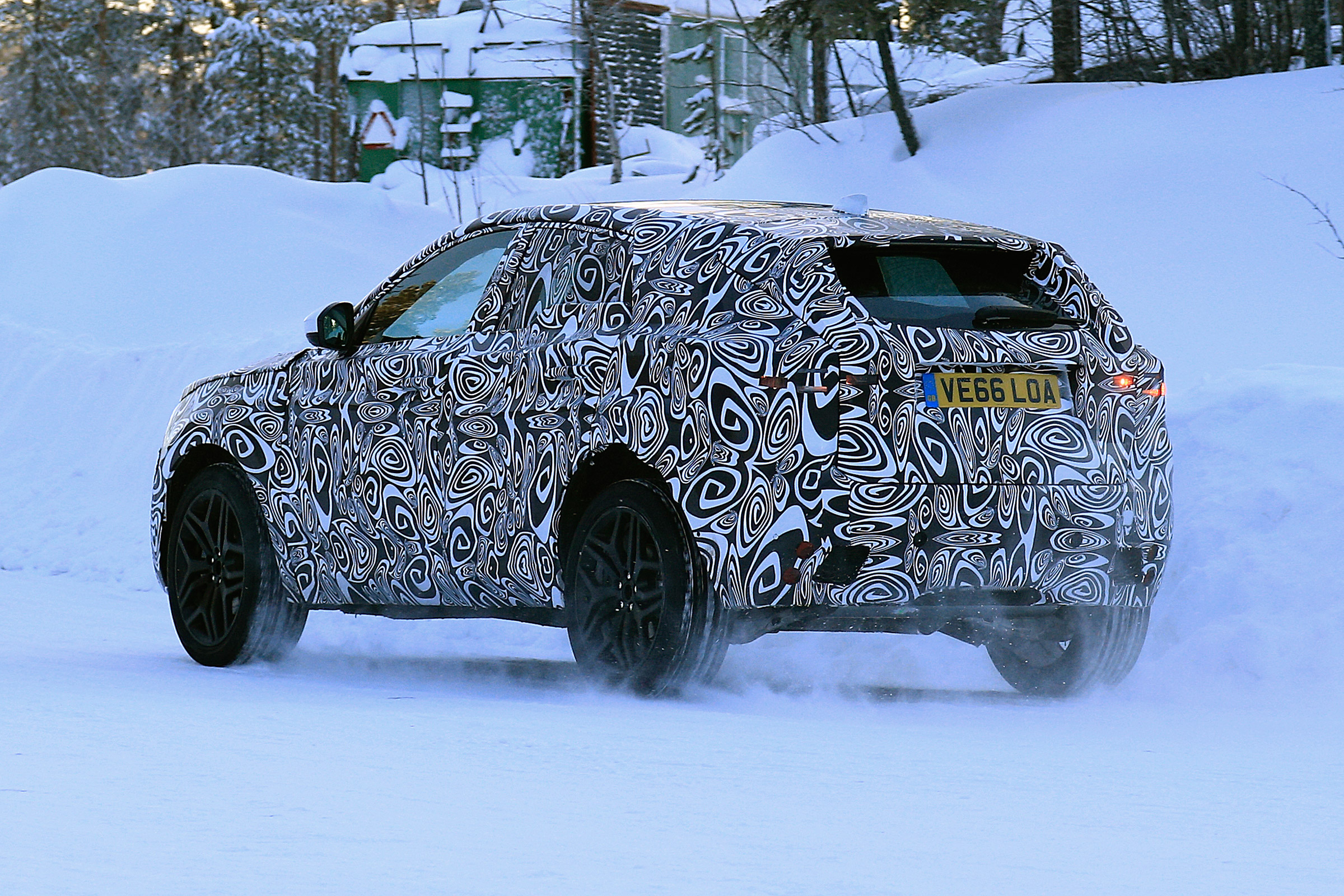 baby Jaguar F-Pace rear