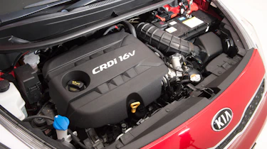 Used Kia Rio - engine