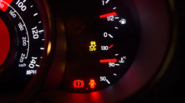 Used Kia Rio - dial detail