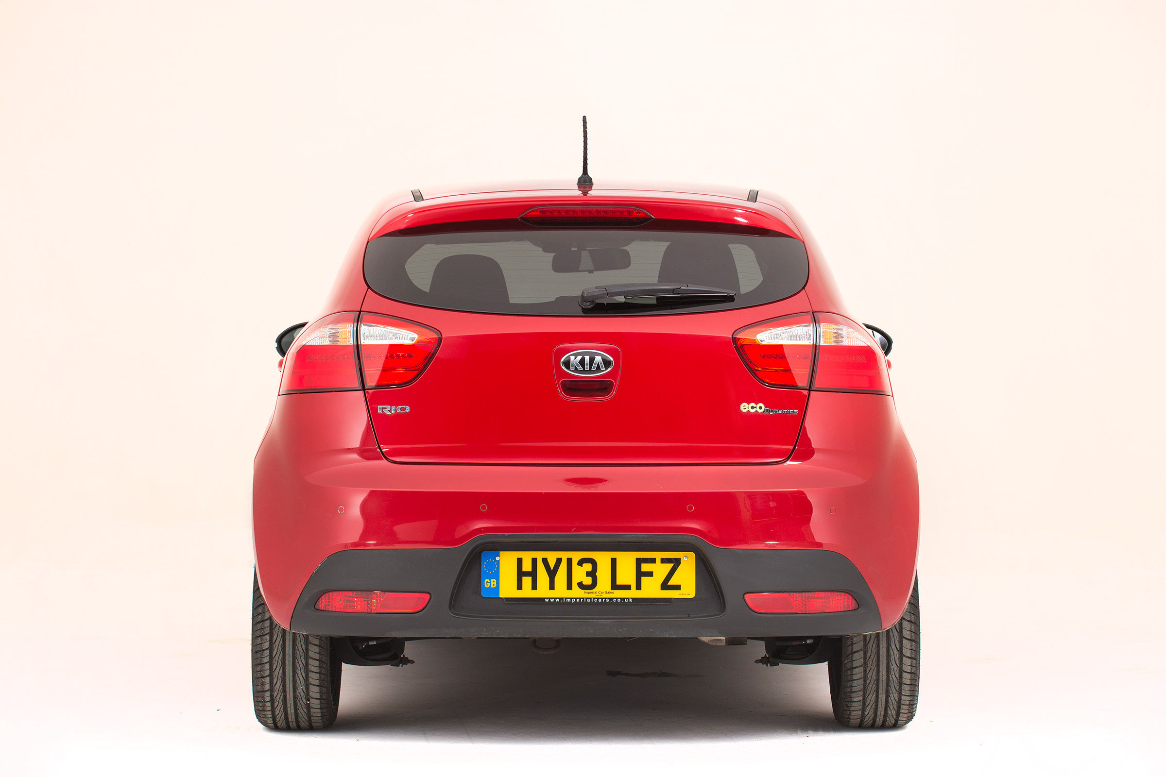 Used Kia Rio - full rear